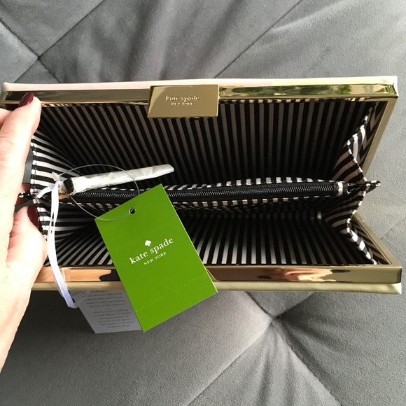 Kate Spade Pride & Prejudice Book Clutch Purse - Picture 8 of 12